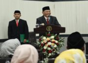 Pengangkatan Pimpinan DPRD Blitar 2025-2029, Ini Harapan Pjs Bupati