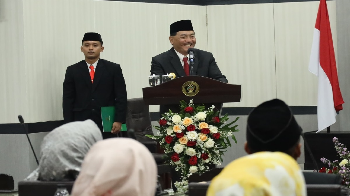 Pengangkatan Pimpinan DPRD Blitar 2025-2029, Ini Harapan Pjs Bupati