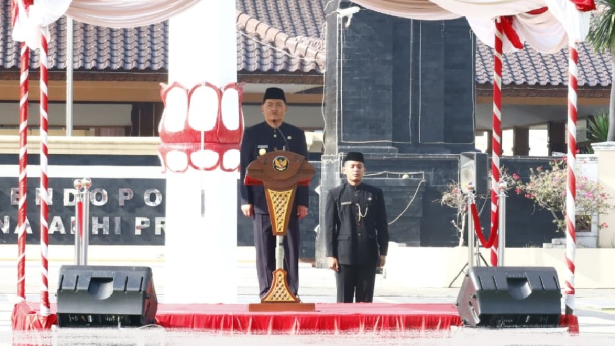 Pemkab Blitar Gelar Upacara HUT ke-79 Provinsi Jawa Timur