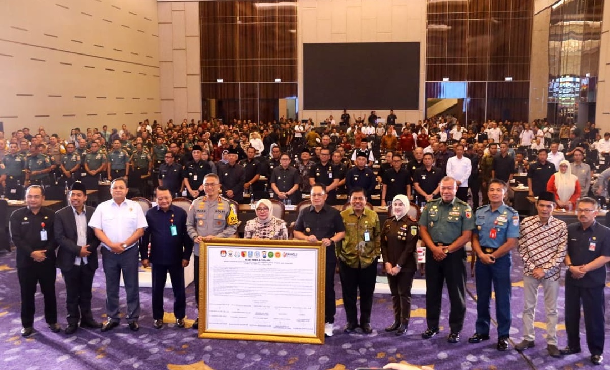 Pjs Bupati Blitar Hadiri Rakor Forkopimda Jatim Bahas Strategi Pengamanan Pilkada