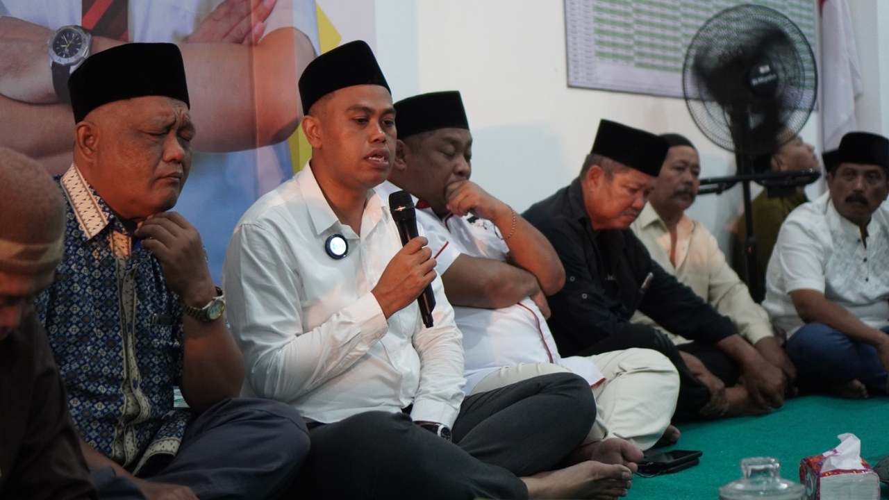Jelang Kampanye Akbar dan Pencoblosan, Mas Ibin Genduren Bareng dengan Tetangga