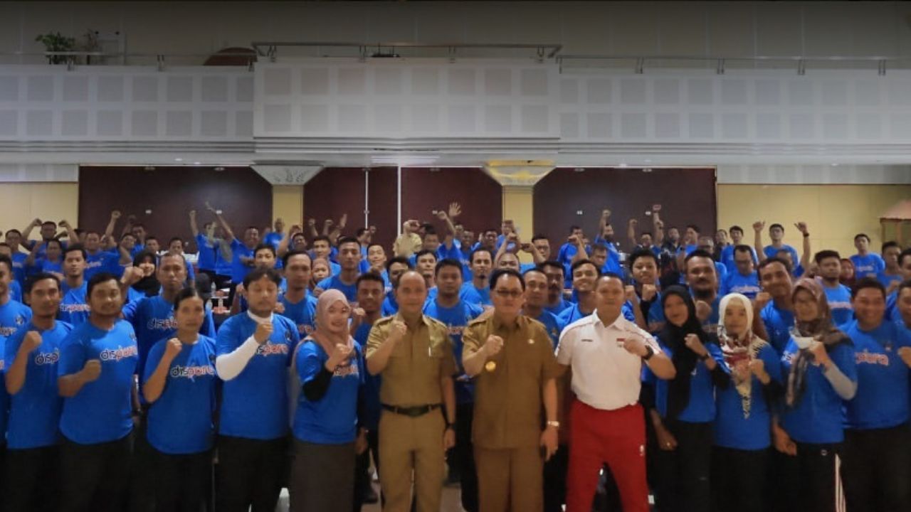 Pjs Bupati Blitar Buka Bimtek Penyusunan Program Latihan dan Pencegahan Cedera Olahraga Prestasi Tahun 2024