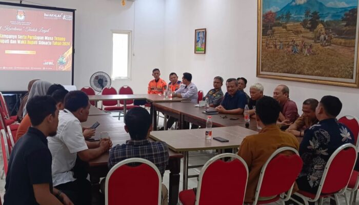 Debat Ketiga Pilkada Sidoarjo Akan Digelar Tanpa Simpatisan Paslon