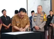 Forkopimda Blitar dan Perguruan Silat Bersatu, Jaga Kedamaian Jelang Pilkada 2024