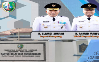 Kades Pangarengan, Sampang, Mochammad Aksan Mengucapkan Selamat dan sukses atas Pelantikan Bupati Sampang dan Wakil Bupati Sampang H. Slamet Junaidi dan H. Ahmad Mahfudz periode 2025 2030