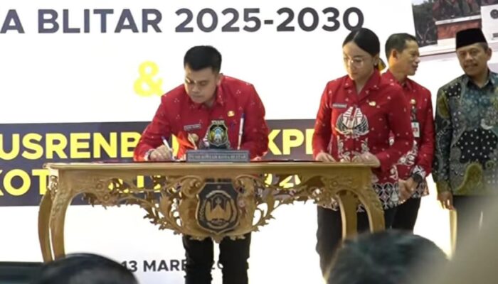Wali Kota Blitar Mas Ibin Tegaskan RPJMD 2025-2030 sebagai Pijakan Pembangunan