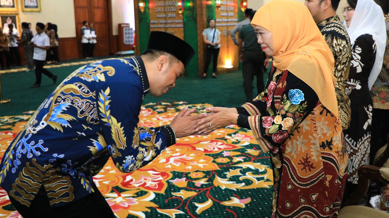 Jadikan Jawa Timur Maju dan Kota Blitar SAE, Mas Ibin Hadiri Halalbihalal Pemprov Jatim