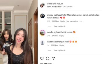 Fuji dan Vilmei Dipuji Sama-sama Cantik, Netizen: Penontonnya hampir 4 juta