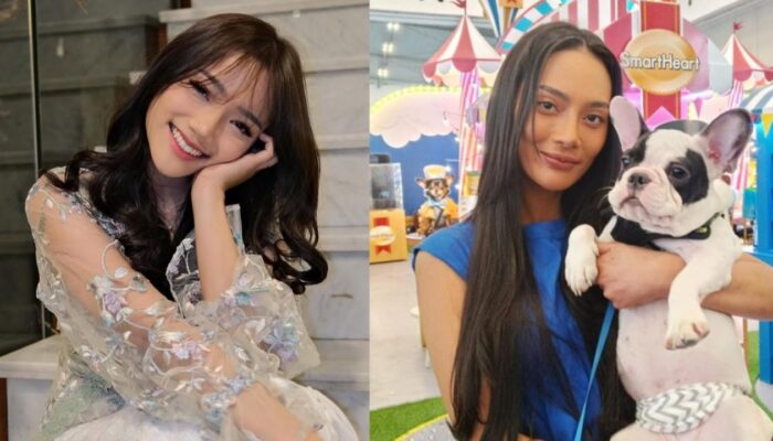 Lucu! Fuji Panik Dikejar Anjing Kesayangan Erika Carlina